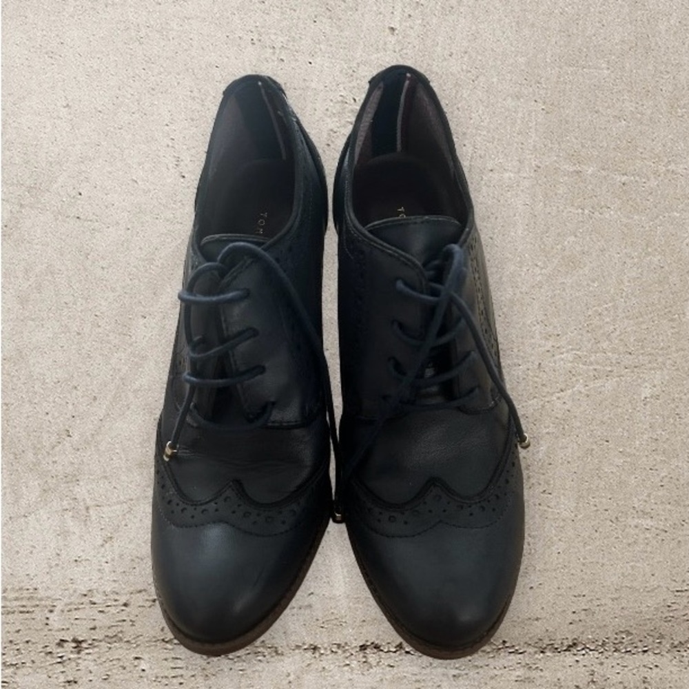 Tommy Hilfiger Navy Ankle Booties